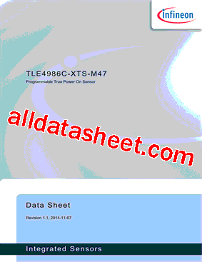 TLE4986C-XTS-M47 Datasheet PDF - Infineon Technologies AG