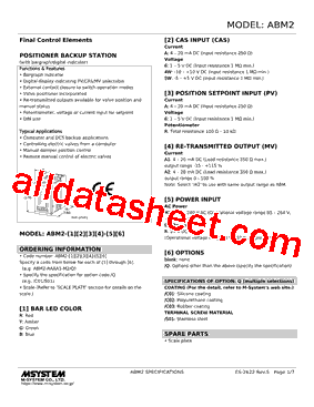 ABM2-R66A1-R Datasheet PDF - M-System Co.,Ltd.