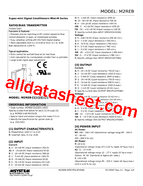 M2REB-R24-R2 Datasheet PDF - M-System Co.,Ltd.