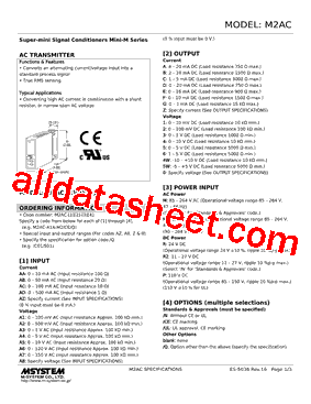 M2AC-ADD-R2/CE Datasheet PDF - M-System Co.,Ltd.