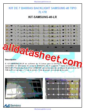 UN40F6400AG Datasheet PDF - AG Electronica