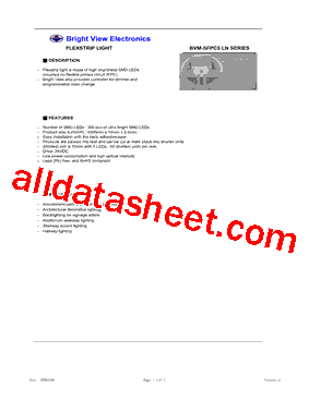 BVM-SFPC5W3SLN Datasheet PDF - Bright View Electronic Co., LTD.