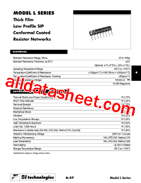 L103C330 Datasheet PDF - Bi technologies