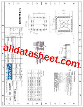 A-CCS-068-Z-T Datasheet PDF - Assmann Electronics Inc.